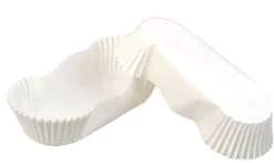 Caissette ovale (x 1000) papier plissé 5 x 2 x ht 1,5 cm (n° 80 bis) Nordia