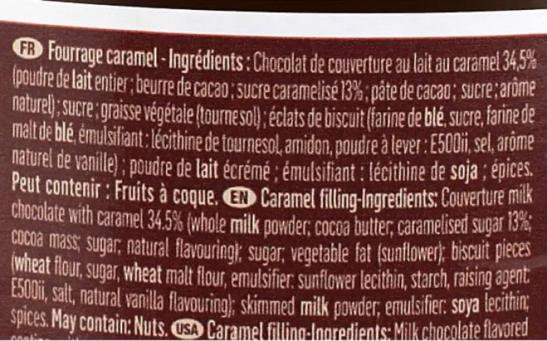 Cara Crakine 1 kg Cacao Barry