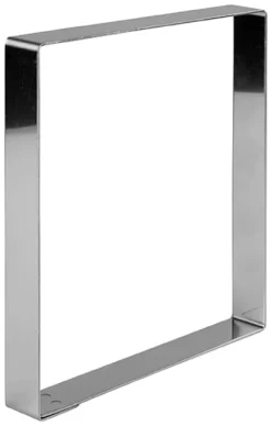 Carré inox à tarte 21 x 21 cm Matfer