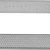 Carré à tarte perforé inox ht 3,5 cm 16 x 16 cm Mallard Ferrière