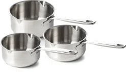 Casserole inox Beka Maestro Lot de 3 Ø 16-18-20 cm Beka