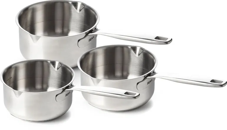 Casserole inox Beka Maestro Lot de 3 Ø 16-18-20 cm Beka