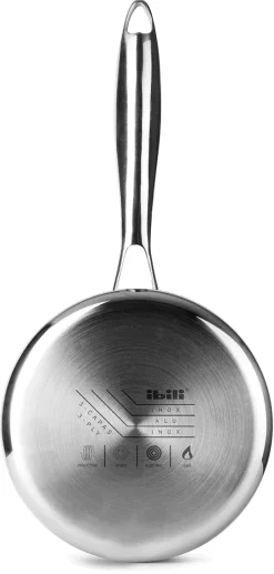 Casserole inox Triply Natural multicouche Ø 20 cm Ibili
