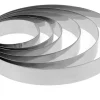 Cercle à entremets inox hauteur 3,5 cm Ø 26 cm Mallard Ferrière