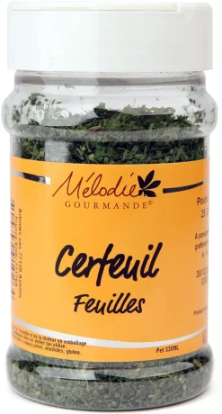 Cerfeuil en feuilles 25 g Mélodie Gourmande
