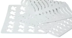 Chablon en silicone 30 carrés 3,7 x 3,7 cm Martellato