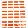 Chablon en silicone 36 éclairs long 6 cm Martellato