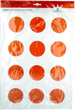 Chablon en silicone 12 ronds Ø 6,2 cm Martellato