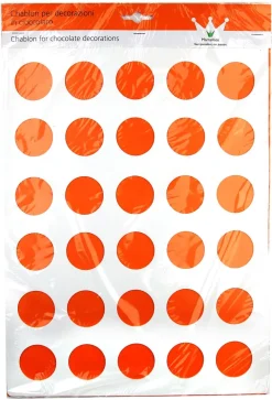 Chablon en silicone 30 ronds Ø 4,2 cm Martellato