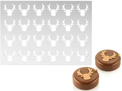 Chablon en silicone (x 2) 48 rennes Rudolph Silikomart