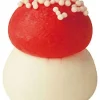 Champignon rouge en sucre Décoration gâteau Ø 1,8 cm (x 100)