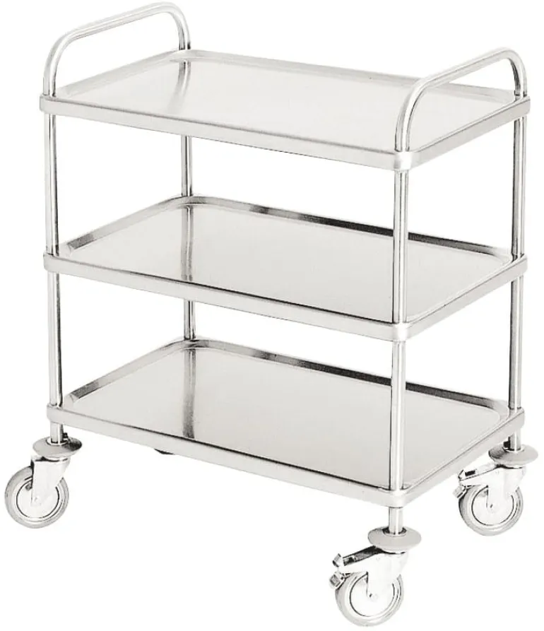 Chariot de service 3 plateaux