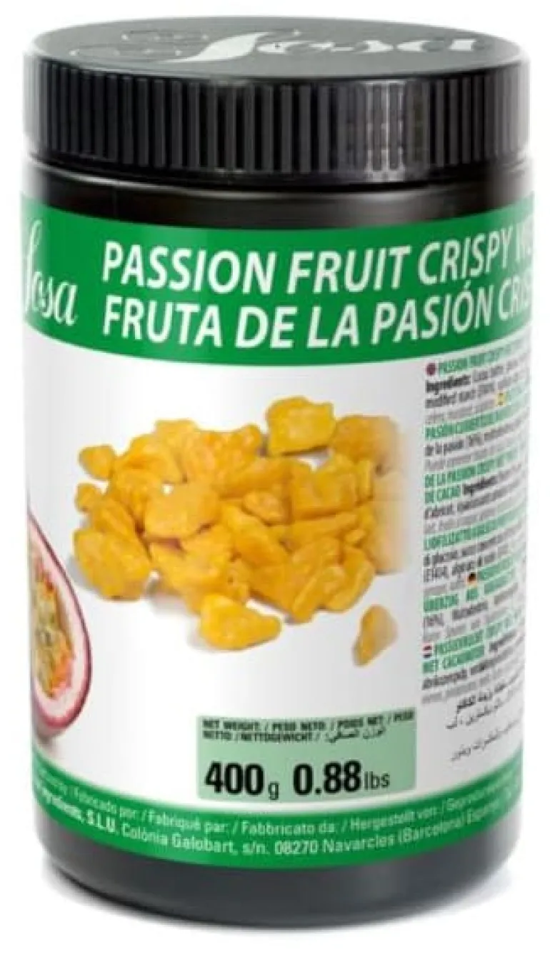 Éclats (crispy) fruit de la passion wet proof 400 g Sosa
