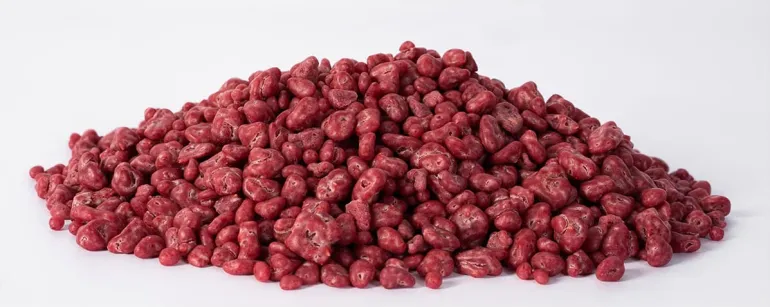 Éclats (crunchy) de framboise croustillants enrobés de beurre de cacao 300 g Ingredissimo
