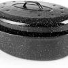 Cocotte Roaster acier émaillé 38 x 28 cm Ibili