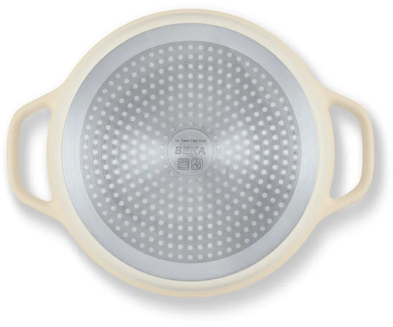 Cocotte ronde Plume beige Ø 24 cm Beka