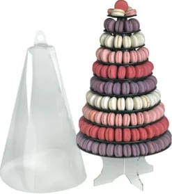 Coiffe pour pyramide à macarons Présentoir à gâteau Mallard Ferrière