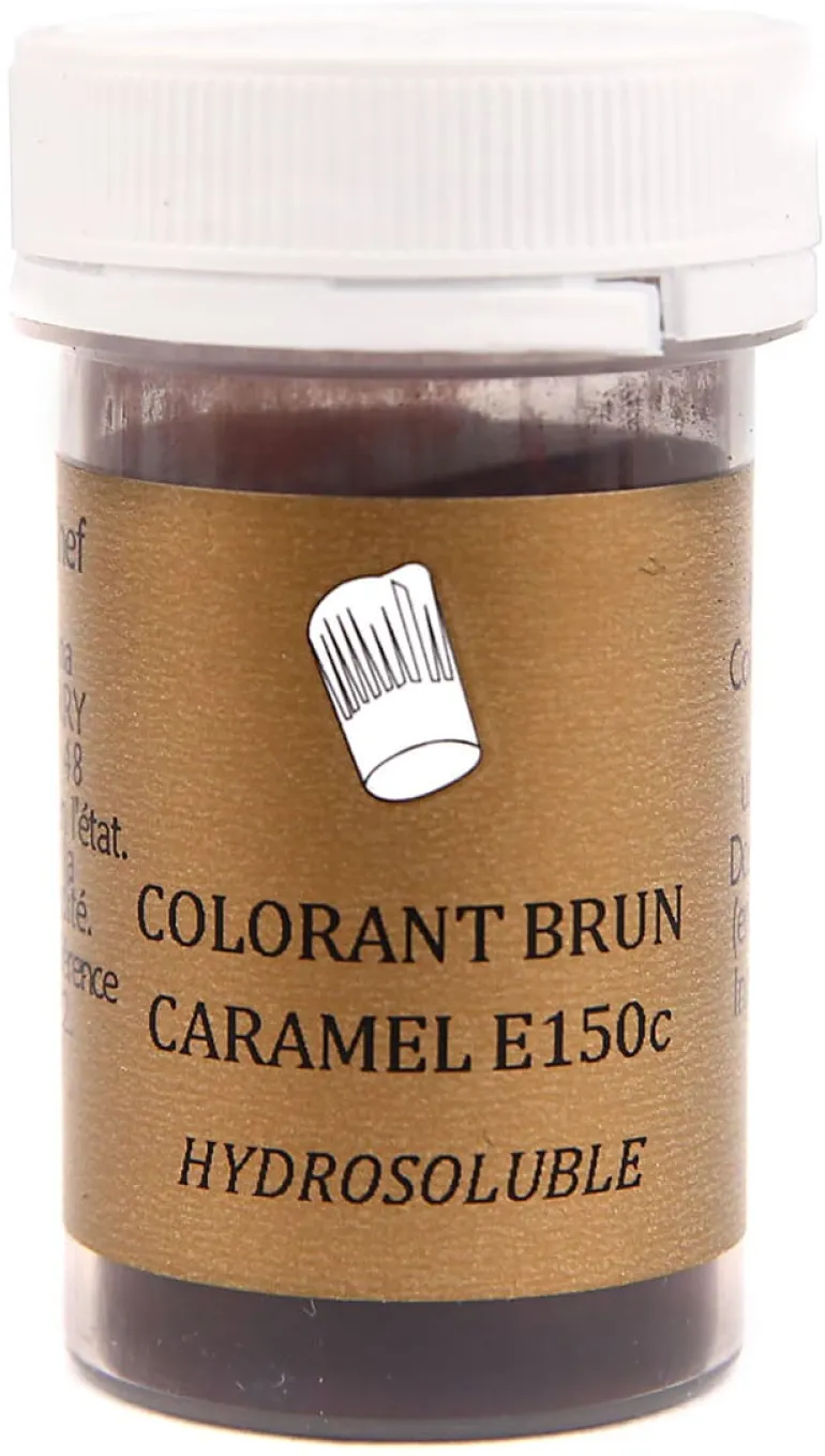 Colorant alimentaire en poudre brun caramel 10 g Selectarôme