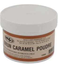 Colorant alimentaire en poudre brun caramel 100 g Mallard Ferrière