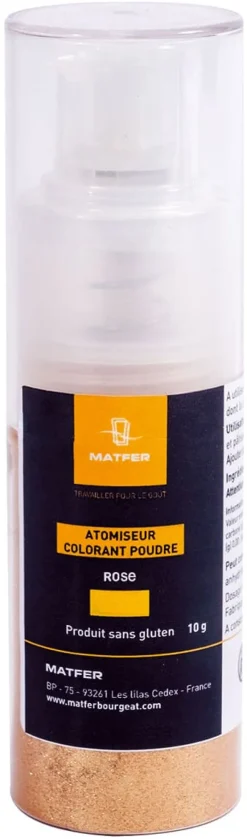 Colorant alimentaire en poudre rose 10 g Matfer