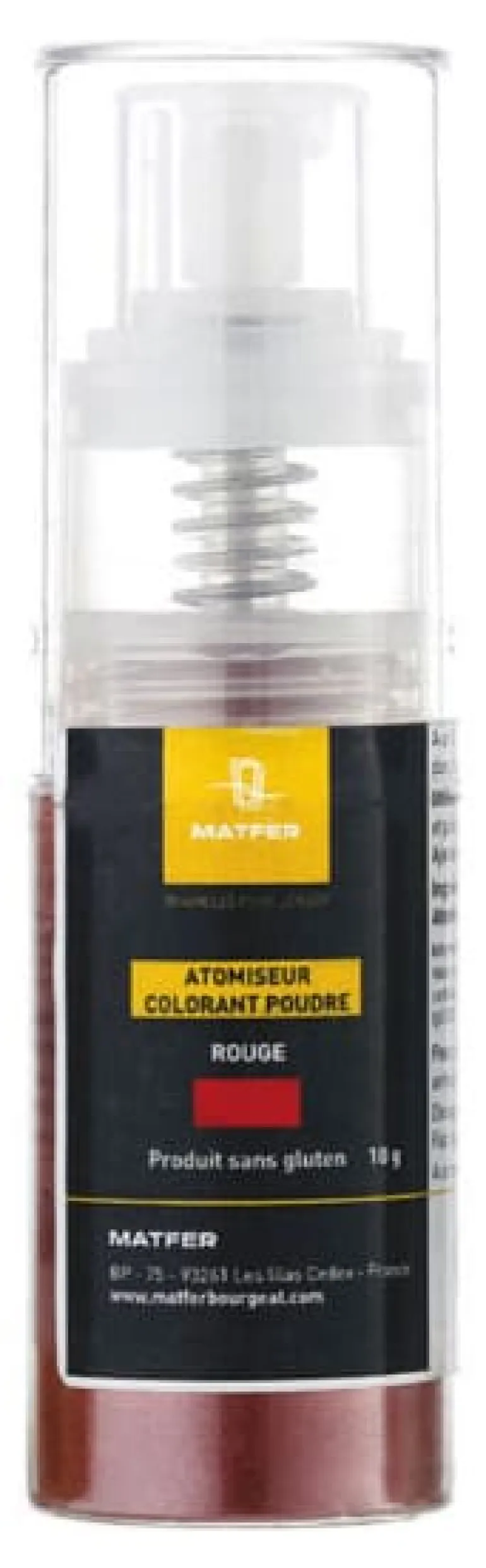 Colorant alimentaire en poudre rouge 10 g Matfer