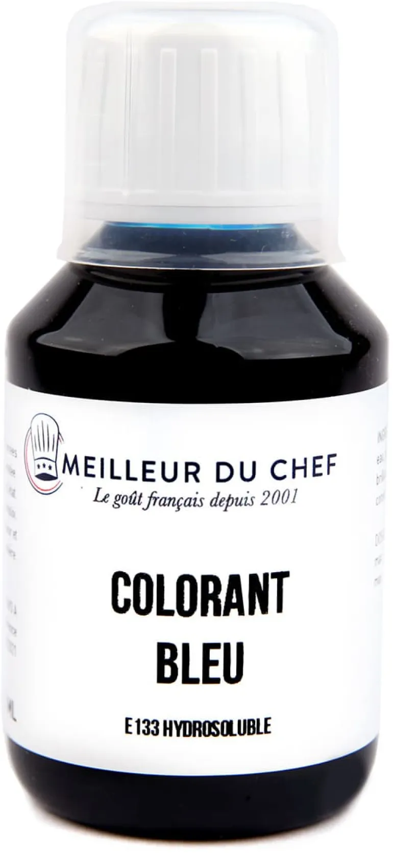 Colorant alimentaire liquide bleu E133 58 ml Meilleur du Chef