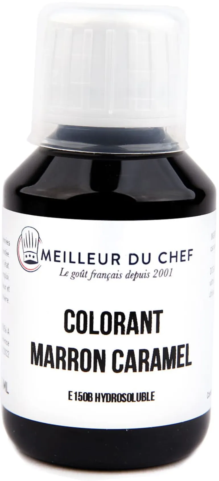 Colorant alimentaire liquide marron-caramel 58 ml Meilleur du Chef