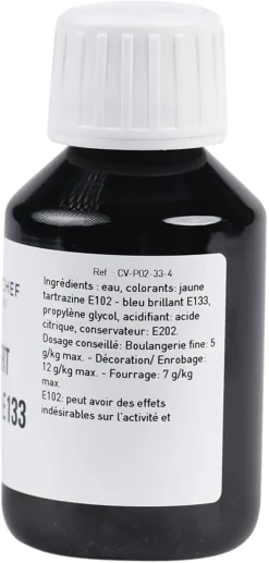 Colorant alimentaire liquide vert pistache 58 ml Meilleur du Chef
