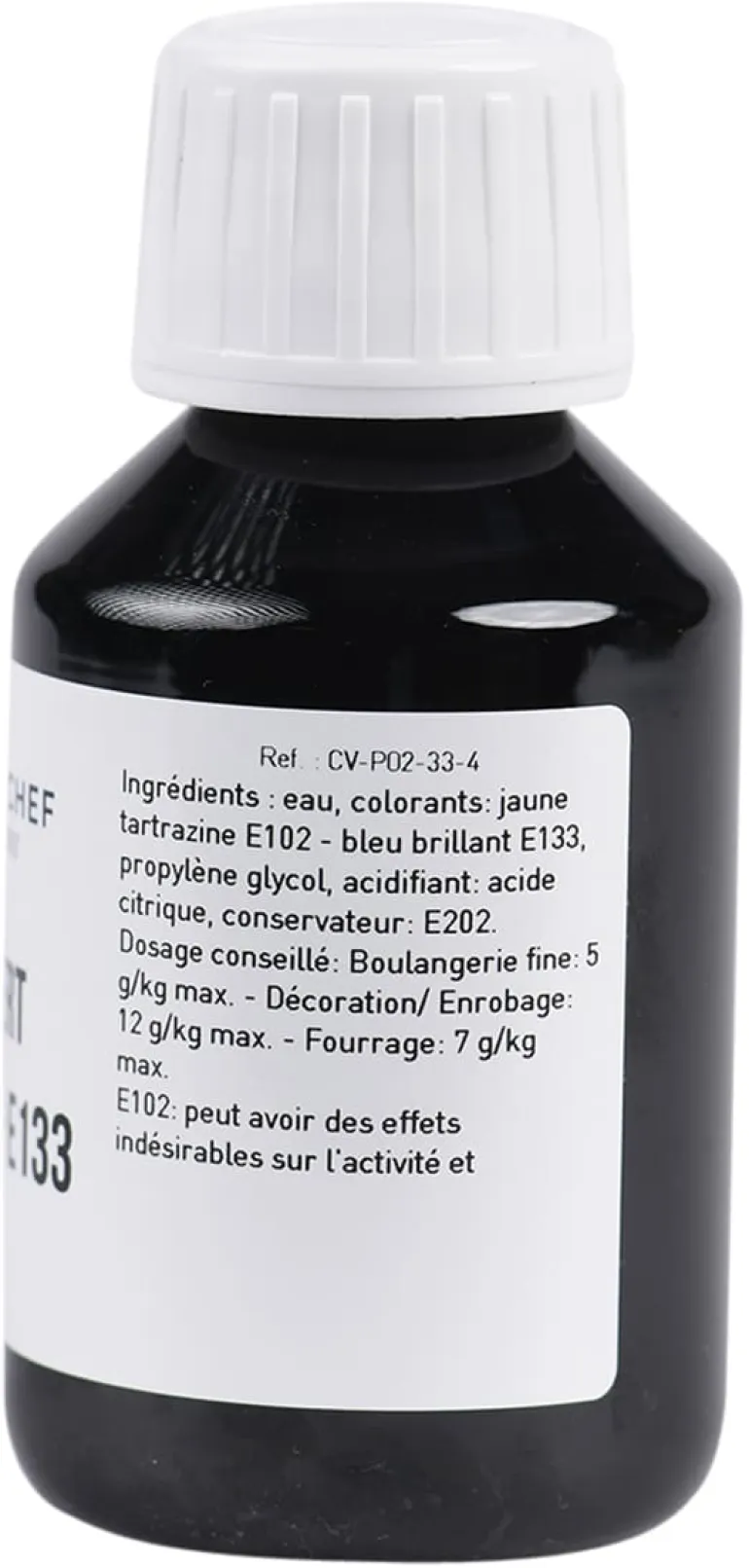 Colorant alimentaire liquide vert pistache 58 ml Meilleur du Chef