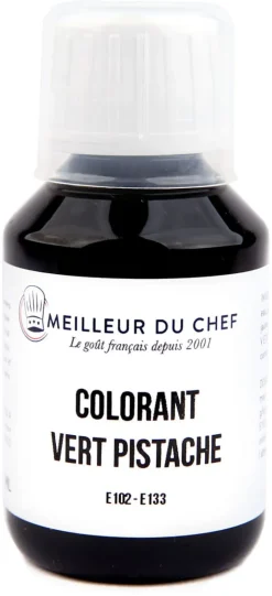 Colorant alimentaire liquide vert pistache 115 ml Meilleur du Chef