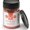 Colorant alimentaire rouge scintillant Poudre de surface 40 g Modécor