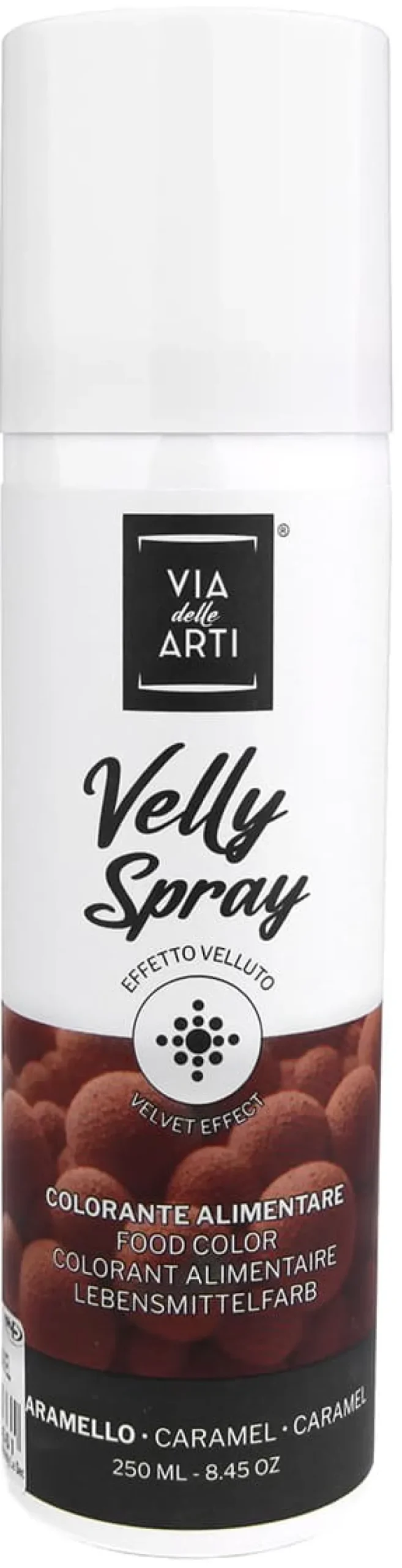 Colorant en spray effet velours Caramel 250 ml Via delle Arti