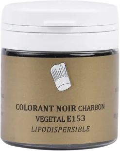 Colorant noir charbon végétal liposoluble 20 g Selectarôme
