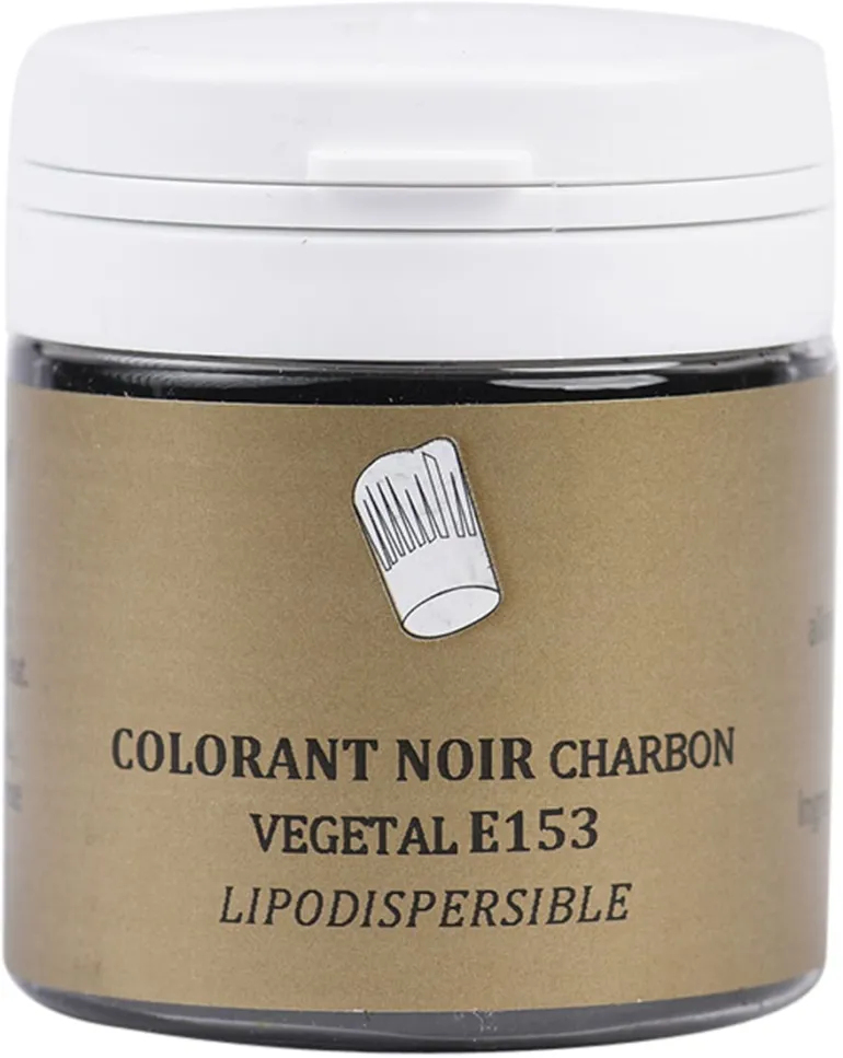 Colorant noir charbon végétal liposoluble 20 g Selectarôme