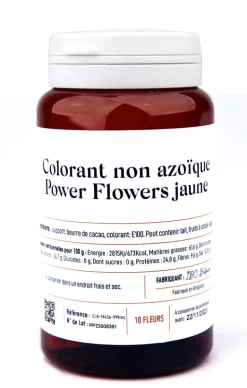 Colorant non azoïque Power Flowers Jaune 10 fleurs IBC Belgium