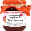 Confiture de pêche Roussanne 250 g Confitures de Haute Soule