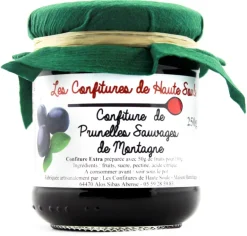 Confiture de prunelles 250 g Confitures de Haute Soule