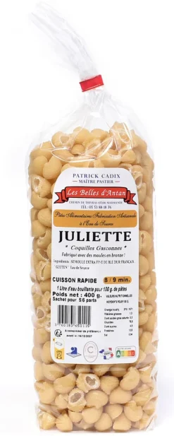 Coquille Juliette 400 g Les Belles D'Antan