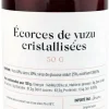 Écorces de yuzu cristallisées 50 g