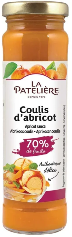 Coulis de fruit abricot 165 g La Patelière