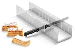 Coupe bande inox 8 parts de 4,6 x 13,5 cm Mallard Ferrière