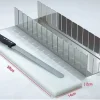 Coupe bande inox 9 parts de 4 x 13,5 cm Mallard Ferrière
