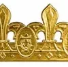 Couronne de roi or avec attache carton 5 unités Nordia