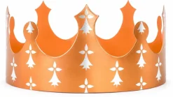 Couronne des rois Amalgame 4 couleurs panachées 4 unités