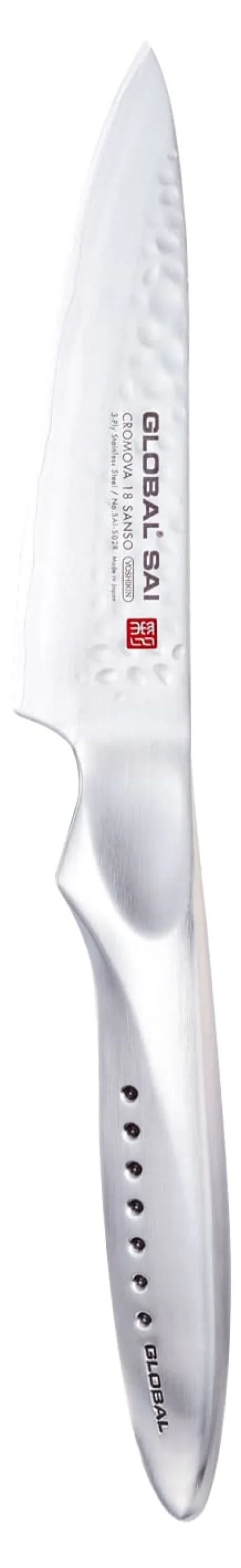 Couteau d'office SAI-S02R lame classique 10 cm Global