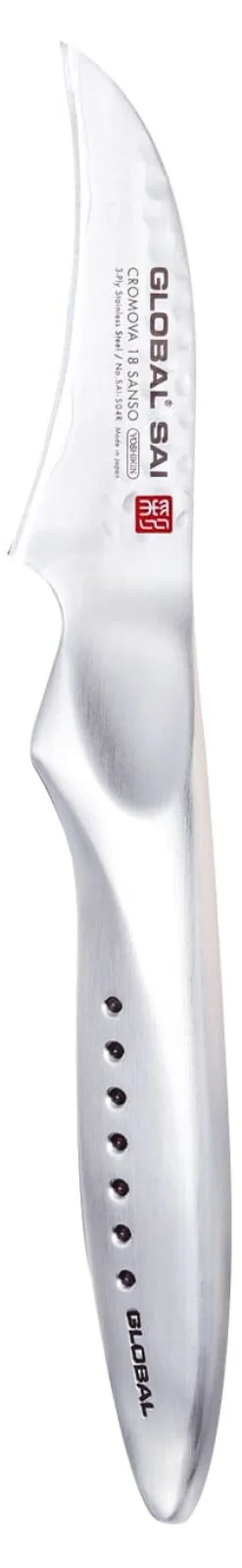 Couteau d'office SAI-S04R lame courbe 6,5 cm Global