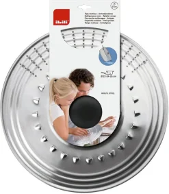 Couvercle inox perforé multi usages 14, 16, 18 cm Ibili