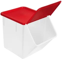 Couvercle pour bac à ingrédients rouge Gilac