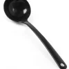 Cuillère de service pleine noire