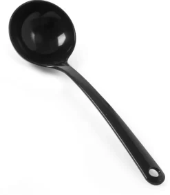 Cuillère de service pleine noire